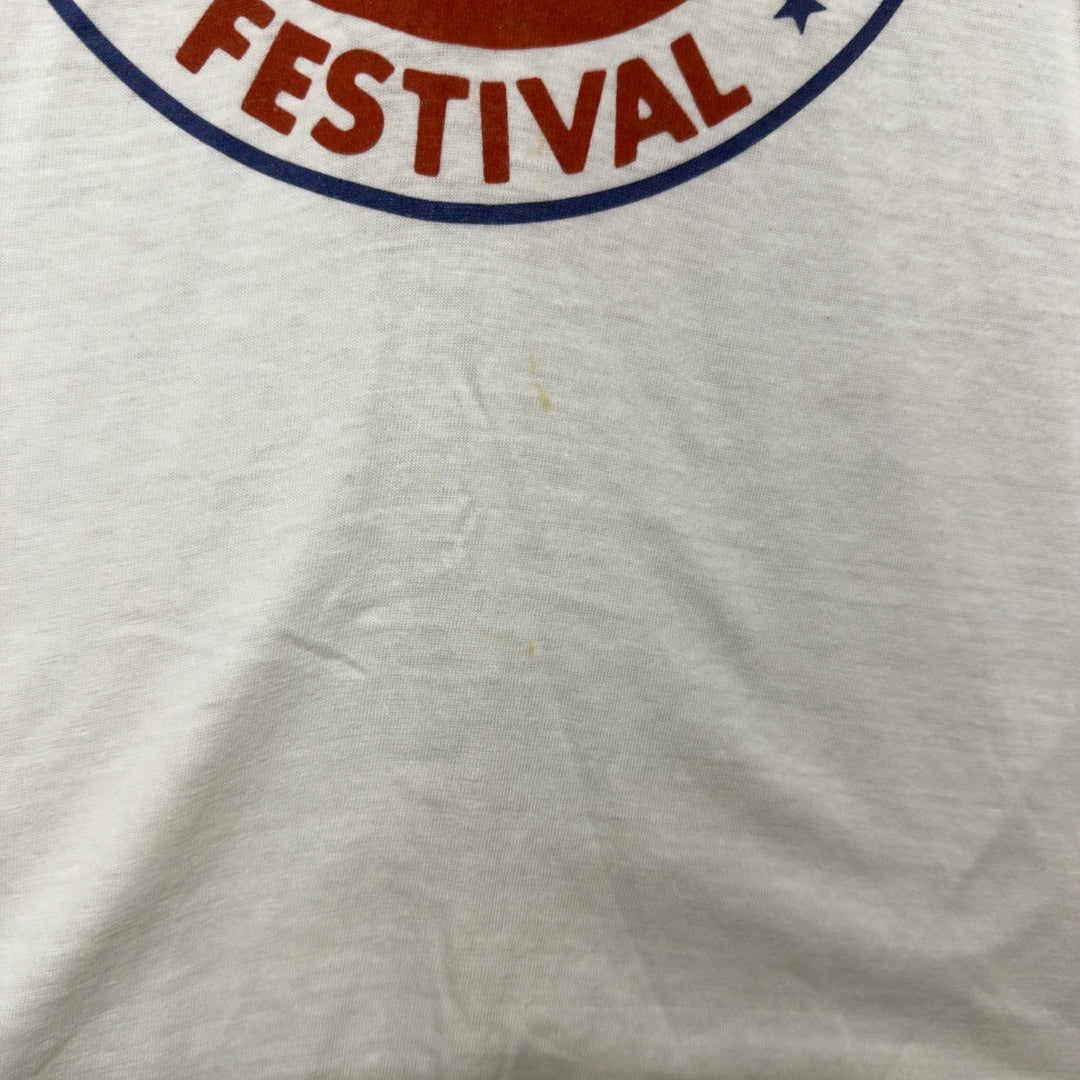 Football Hall of Fame Vintage T Shirt Size Medium  80s