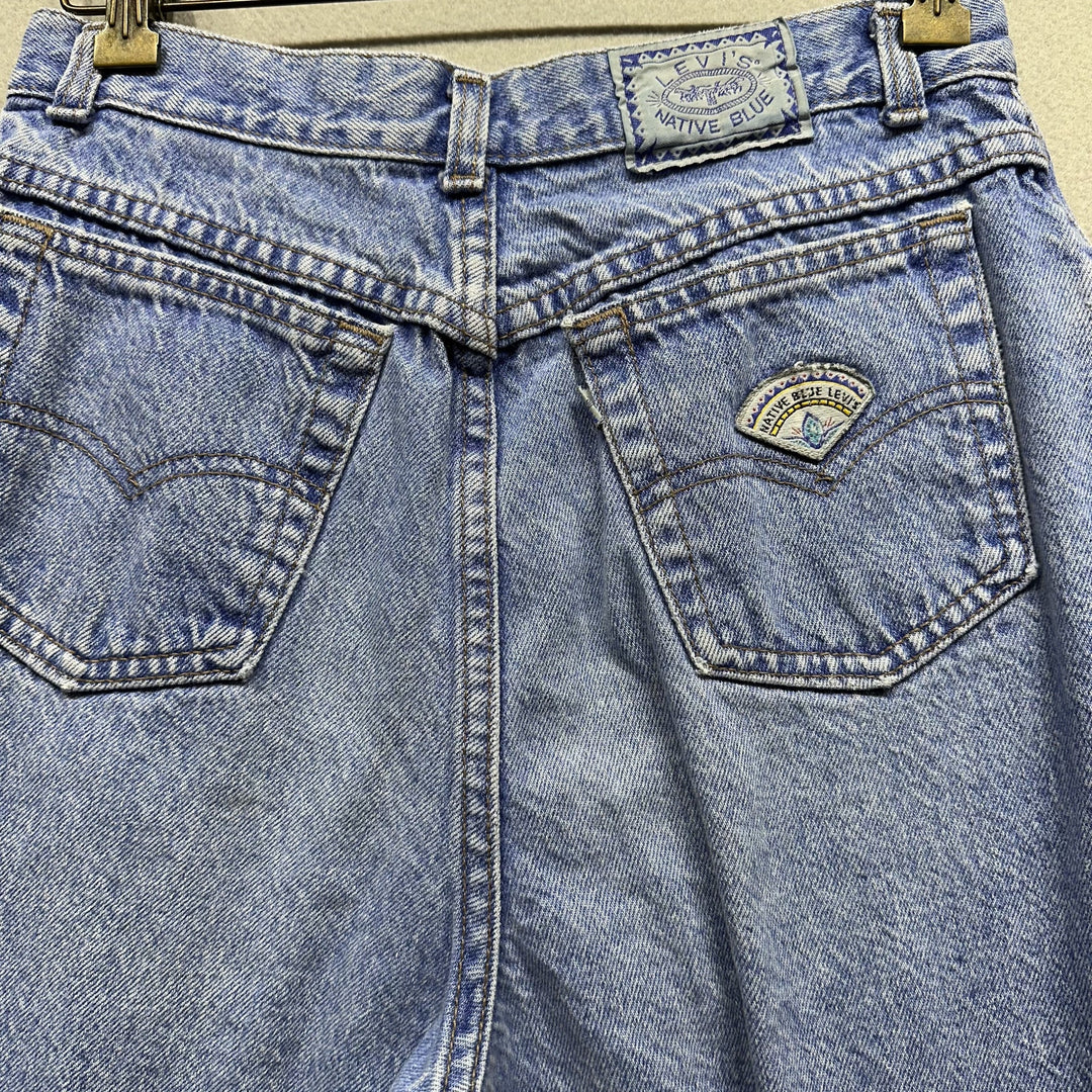 Vintage 90s Levi's Native  Blue Women's Jeans Size 12