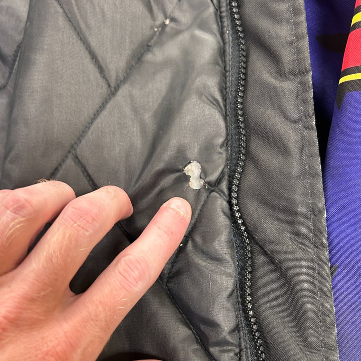 Vintage Snap-On Tools Jacket Racing Bomber Full Zip AOP Men's Size Large