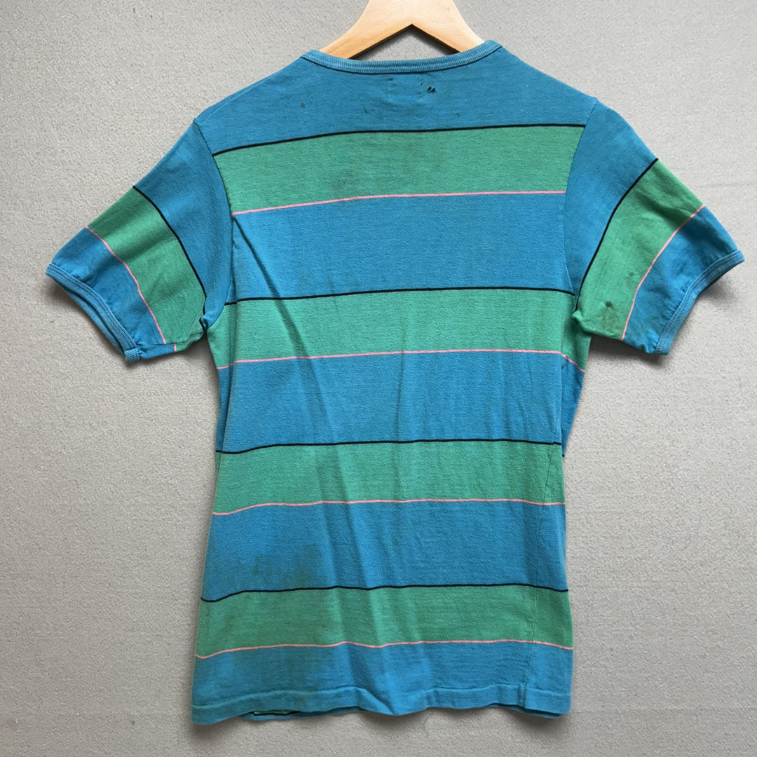 Vintage 80s Thrashed Pierre Cardin T Shirt Size Medium