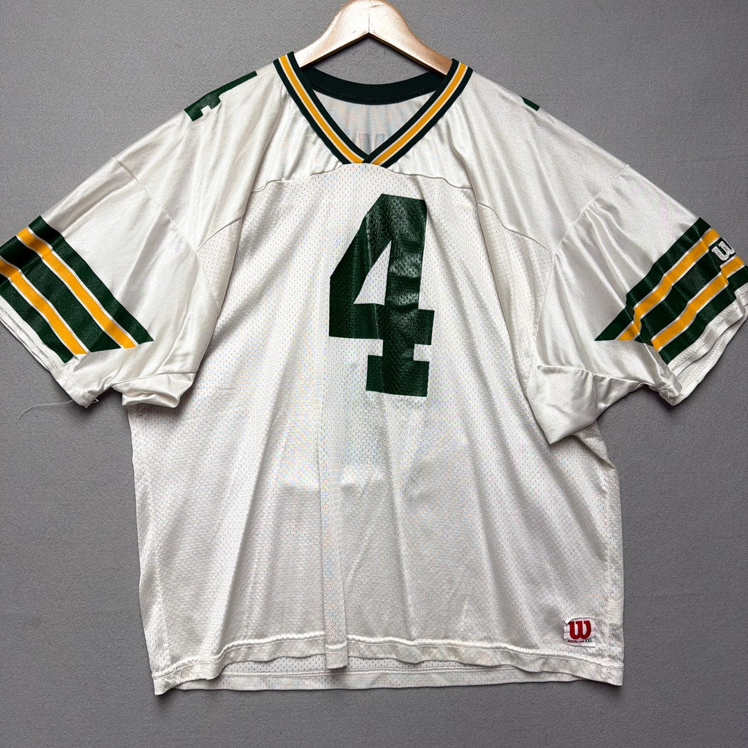 Vintage Brett Favre Wilson Football Jersey Size XXL