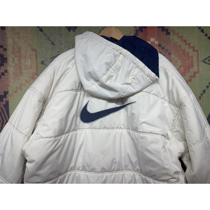 Nike Vintage Reversible Puffer Jacket Large 90s