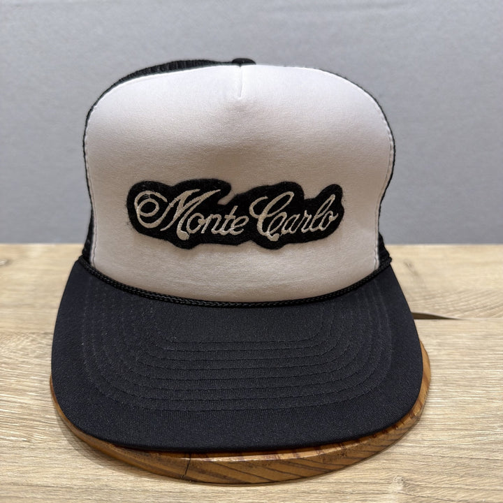 Vintage 90s Monte Carlo Snapback Trucker Hat