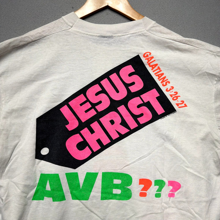 Vintage Jesus What's your tag say T Shirt size XL