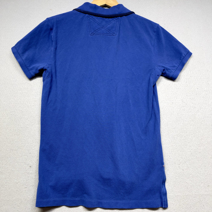 Vintage Polo Ralph Lauren Big Pony Blue Shirt Size Medium