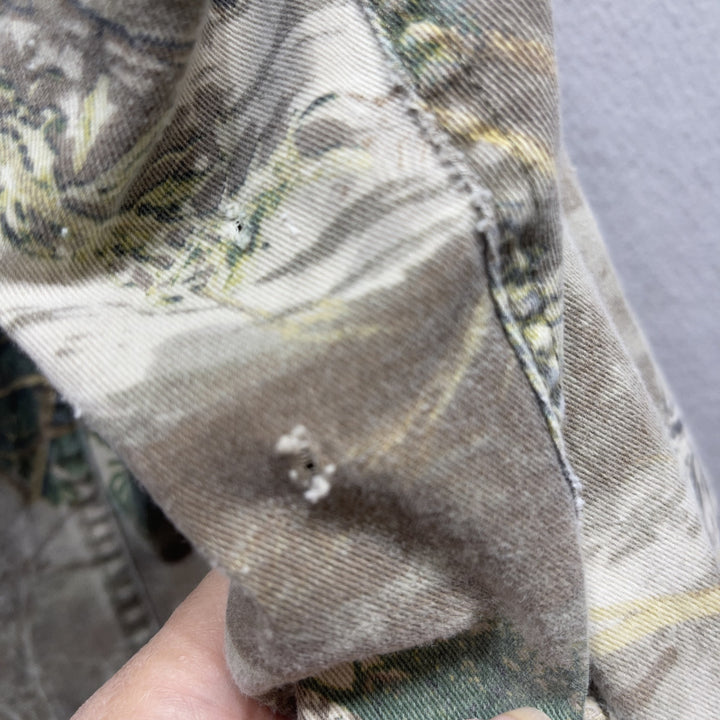 Wrangler Pro Gear Camo Long Sleeve Button Up Shirt Size 2XL