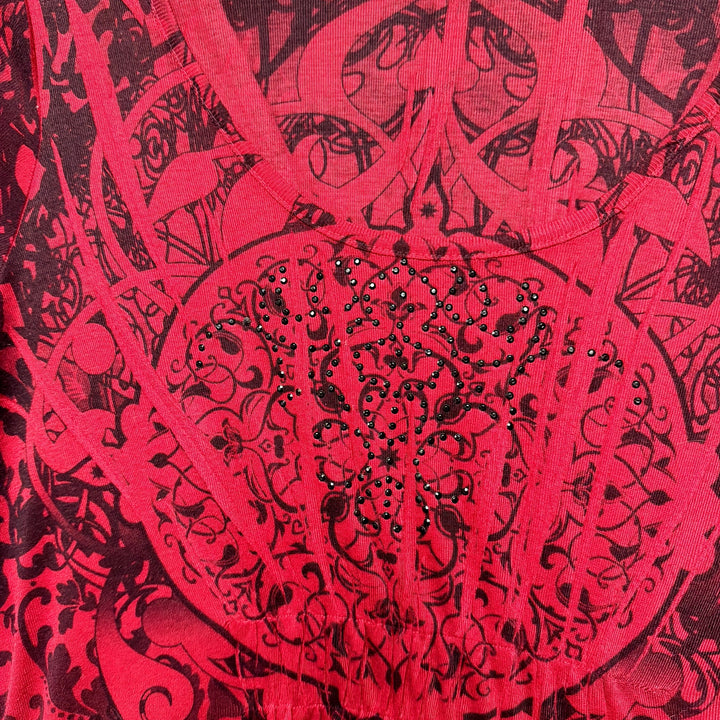Vintage Energe Y2K Red Top Size Medium