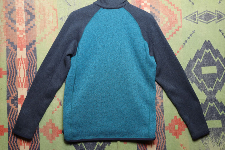 Patagonia Blue Quarter Zip Jacket Size Small
