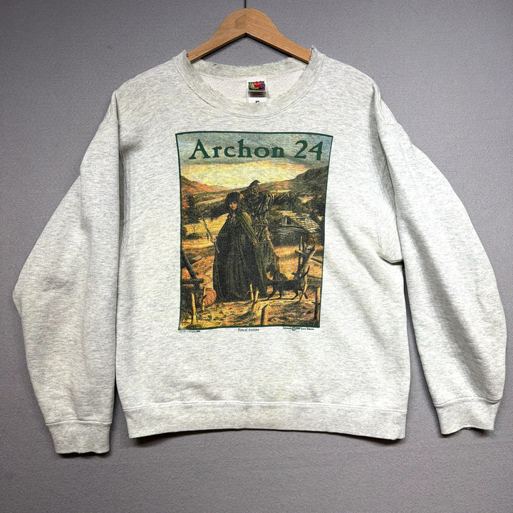 Vintage Archon 24 Fantasy Con Sweatshirt Size Medium