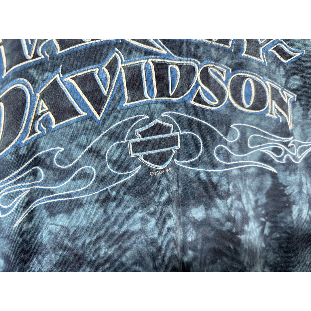 Harley Davidson Vintage Tie Dye T Shirt Size XL 2000s