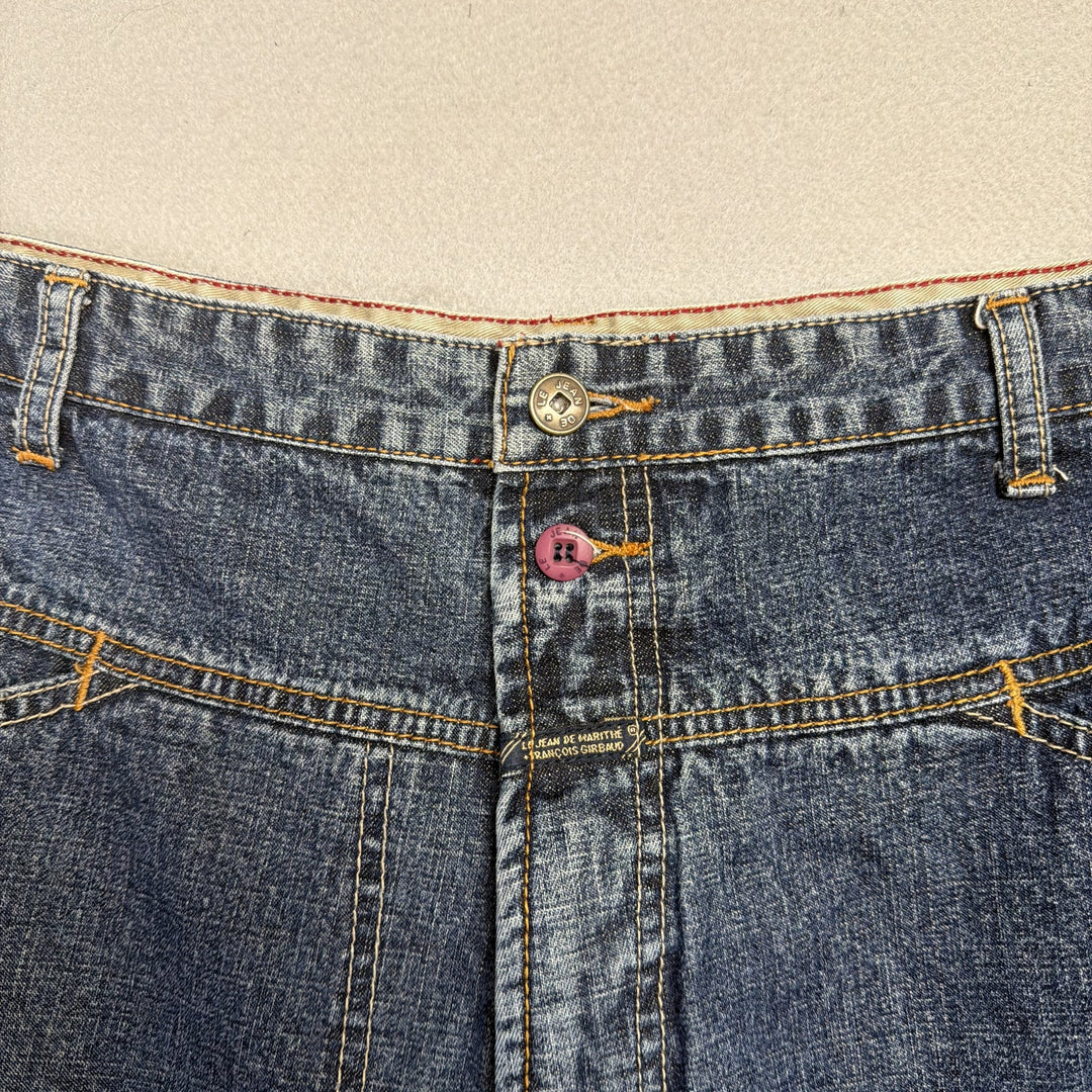 Vintage Girbaud Baggy Wide Leg Y2K Jeans Size 42