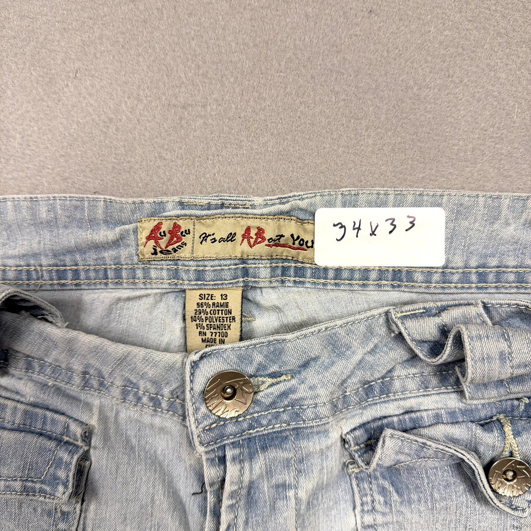 Vintage Y2K Low Rise Jeans Size 34