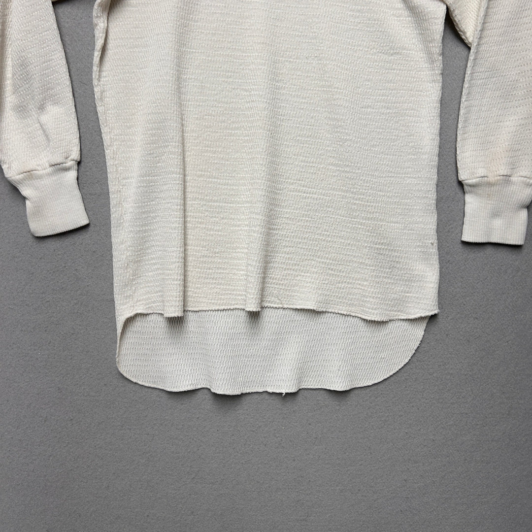 Vintage Hanes Thermal Long Sleeve T Shirt Size XL