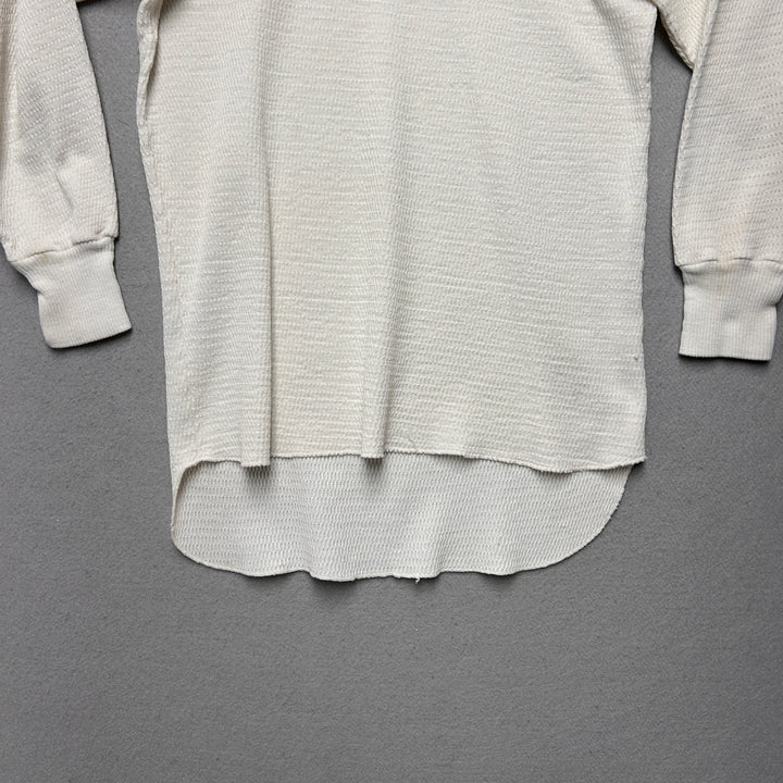 Vintage Hanes Thermal Long Sleeve T Shirt Size XL