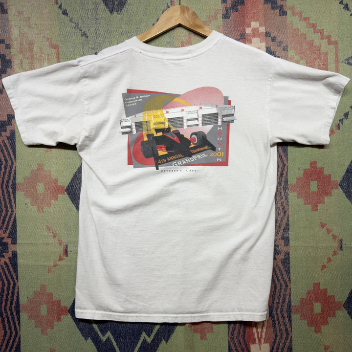 Houston Grand Prix Vintage Racing  T Shirt Size Medium 2000s