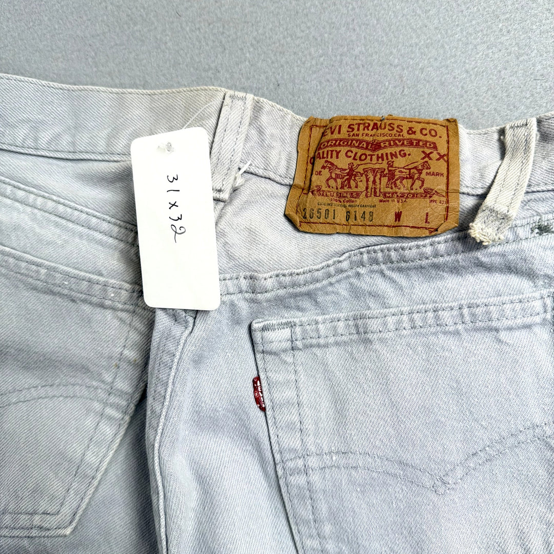 Vintage Levi's 501 Womens 26501 6148 Jeans Size 15