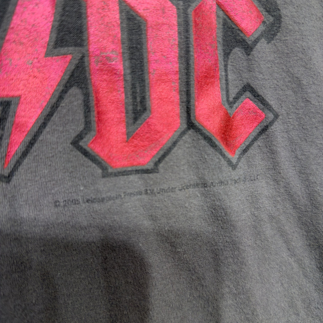 AC DC Vintage Band T Shirt Size Large 2000s Y2K