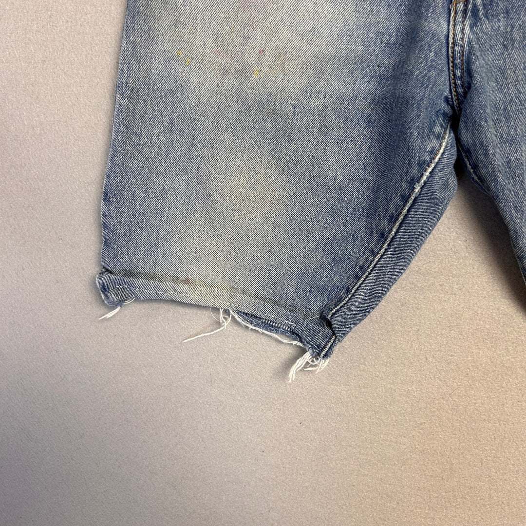 Levis 517 Cut Off Denim Jean Shorts Size 32