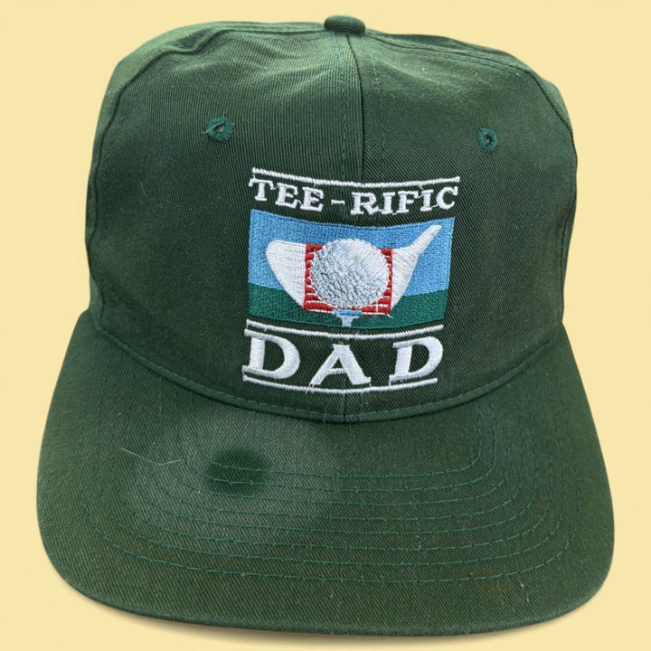 Vintage 90s Tee Rific Dad Golf Snapback Hat