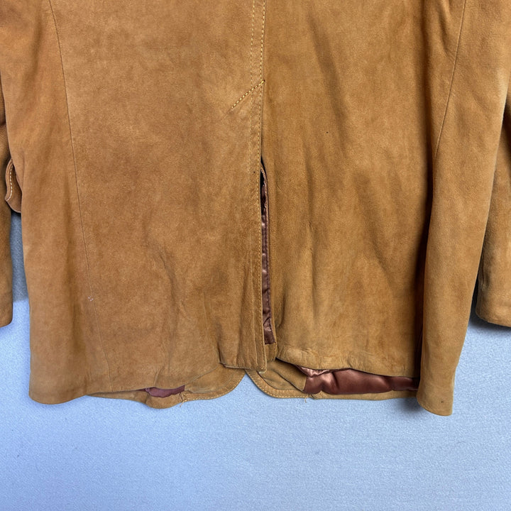 Vintage Addler Leather Blazer Jacket Size 42L