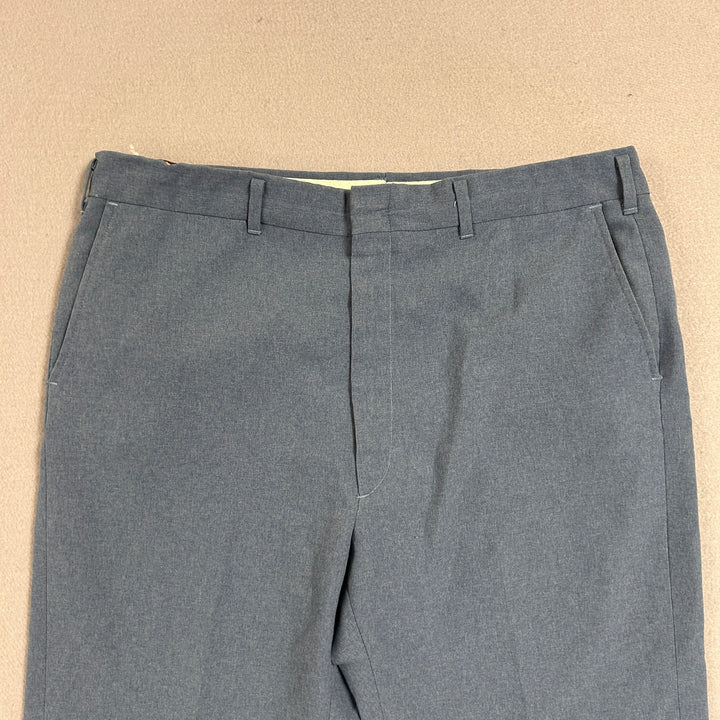 Vintage Haggar Polyester Gray Pants Size 36