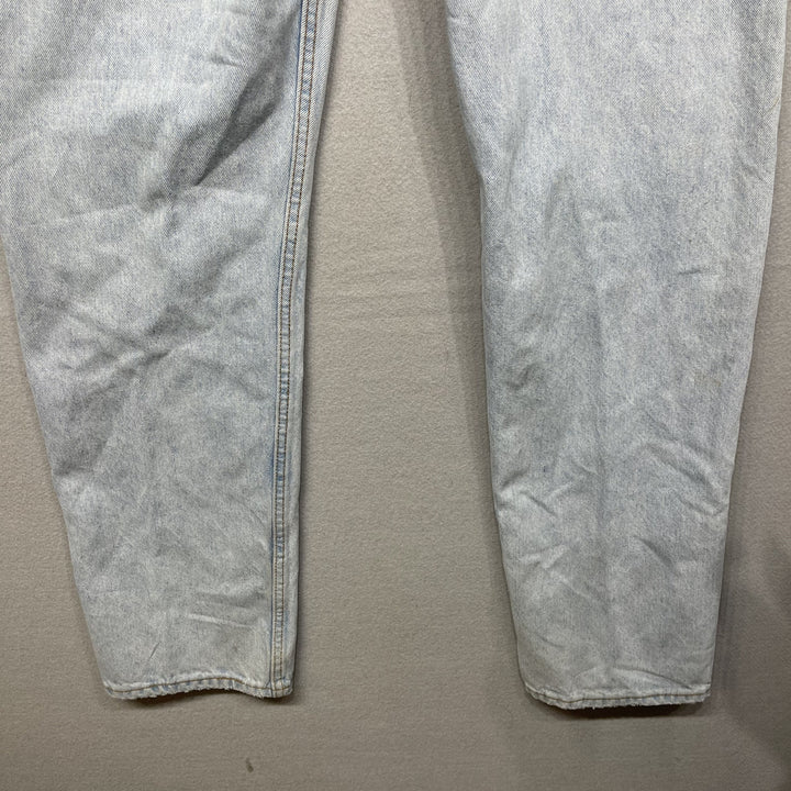 Vintage 90s Levis 501 Light Wash Button Fly Jeans Grunge Size 33