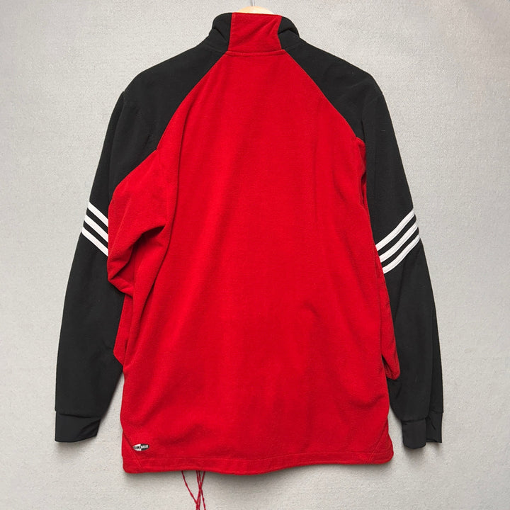 Adidas University of Nebraska Fleece Zip Up Size Small