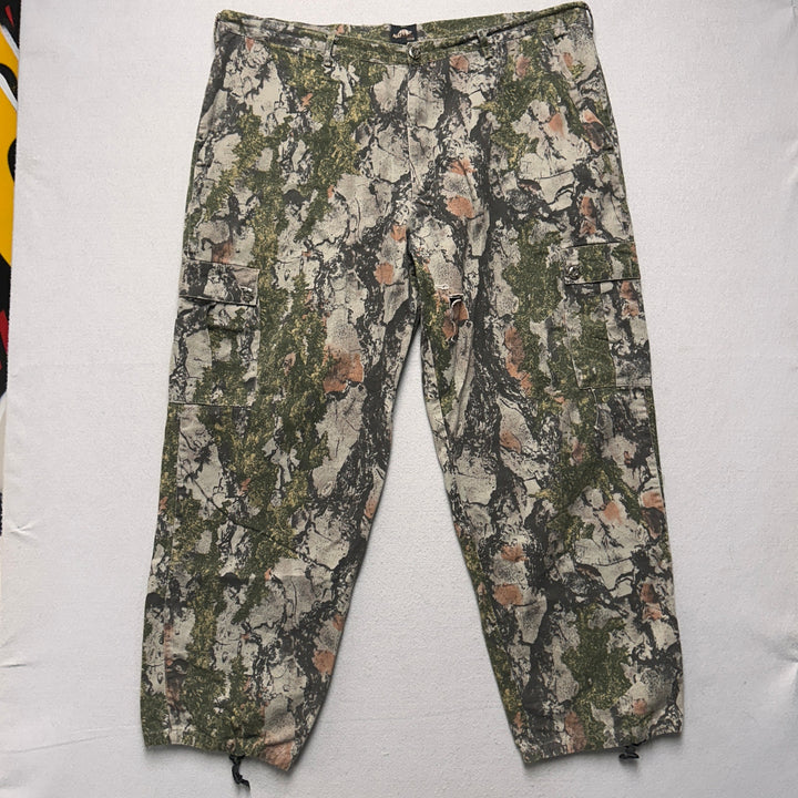 Vintage Natural Gear Camo Cargo Pants Size XXL