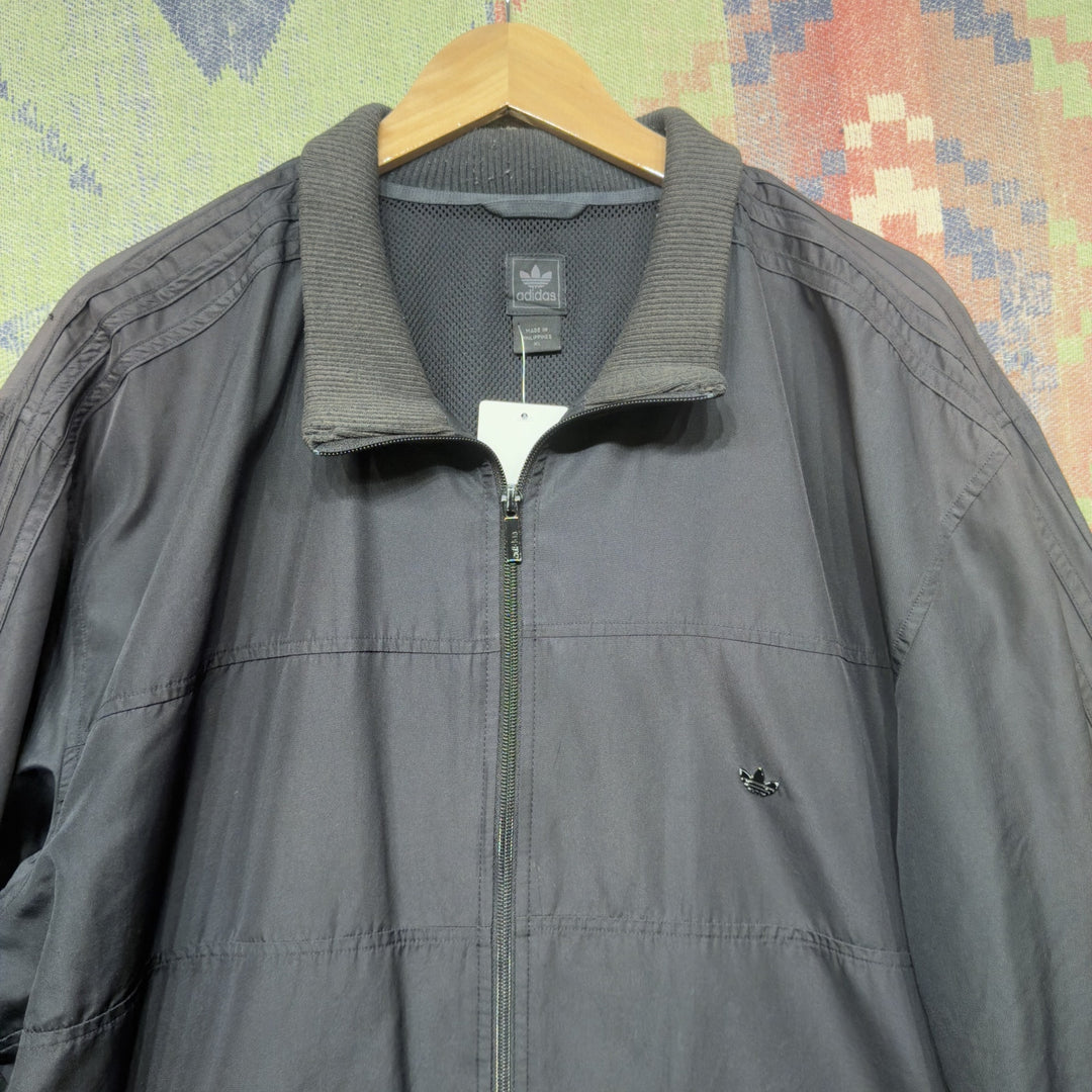 Adidas Vintage Black Jacket XL 2000s