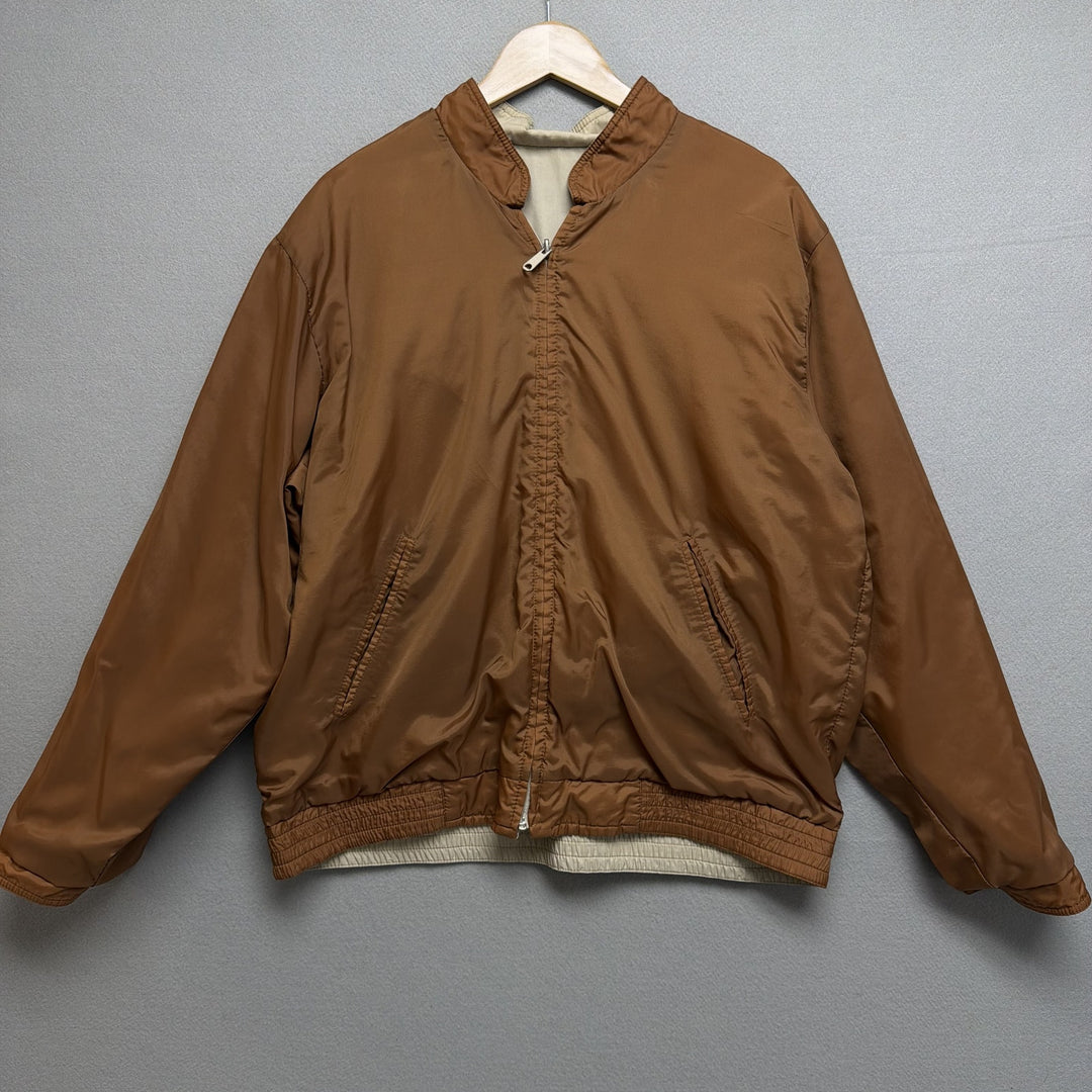 Vintage London Fog Reversible Windbreaker Jacket Size Large