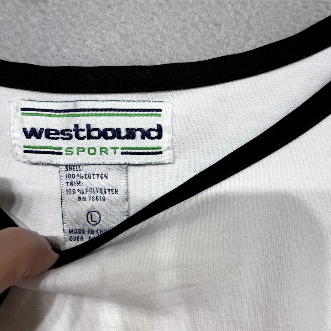 Vintage Abstract Westbound T Shirt Size Large