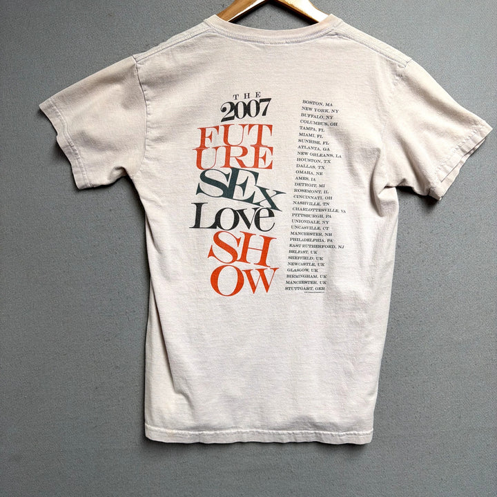Vintage Justin Timberlake Futuresex Love Show Tour Shirt Size Small