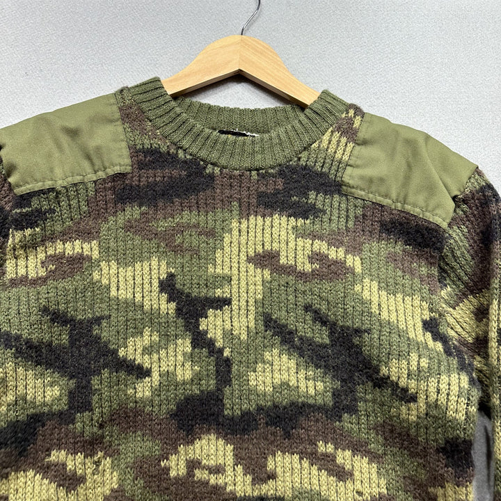 Vintage Barbour Camo Sweater Size Medium