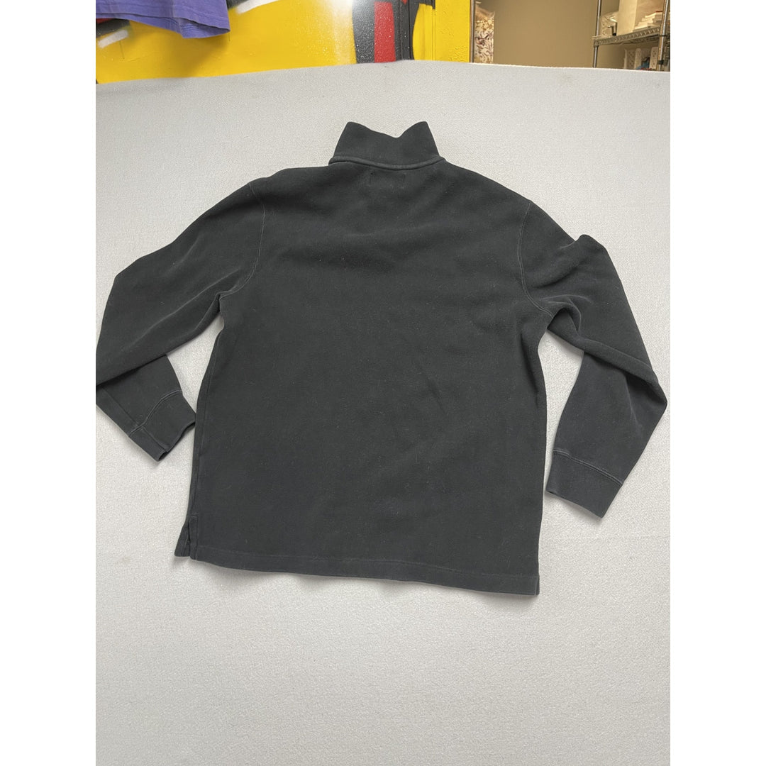 Men's Polo Ralph Lauren Black Quarter Zip Sweater Size Large
