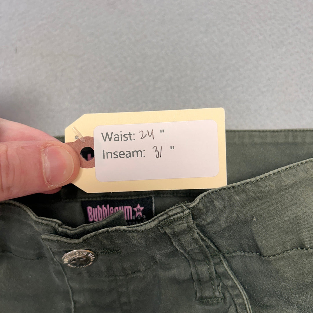 Vintage Bubblegum USA Y2K Flared Pants Size 4
