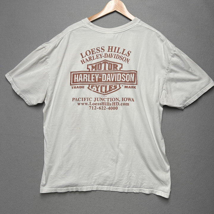 Harley Davidson Pacific Junction Iowa T Shirt Size XL