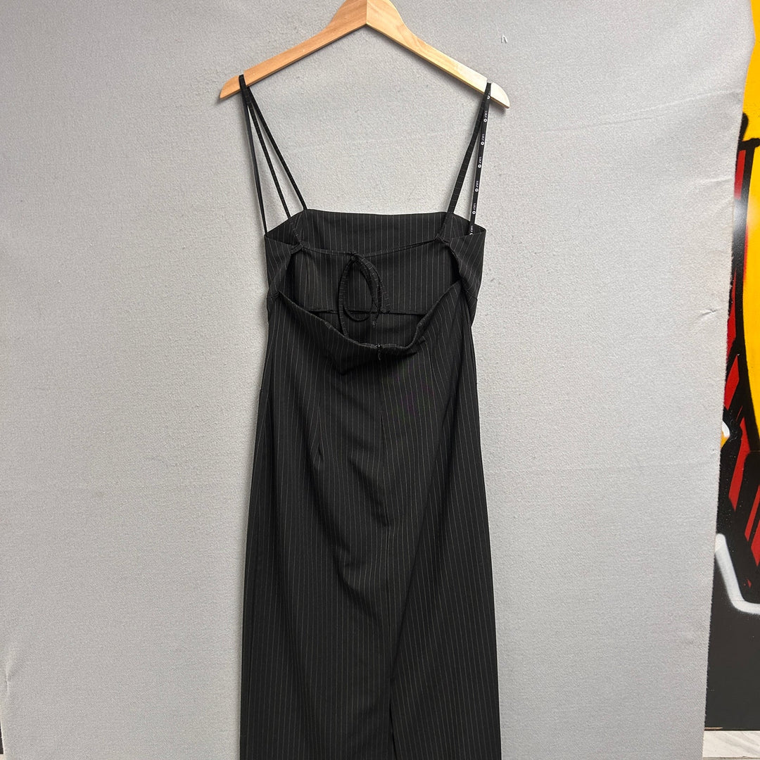 Vintage Luly K Pin Stripe Dress Size Large