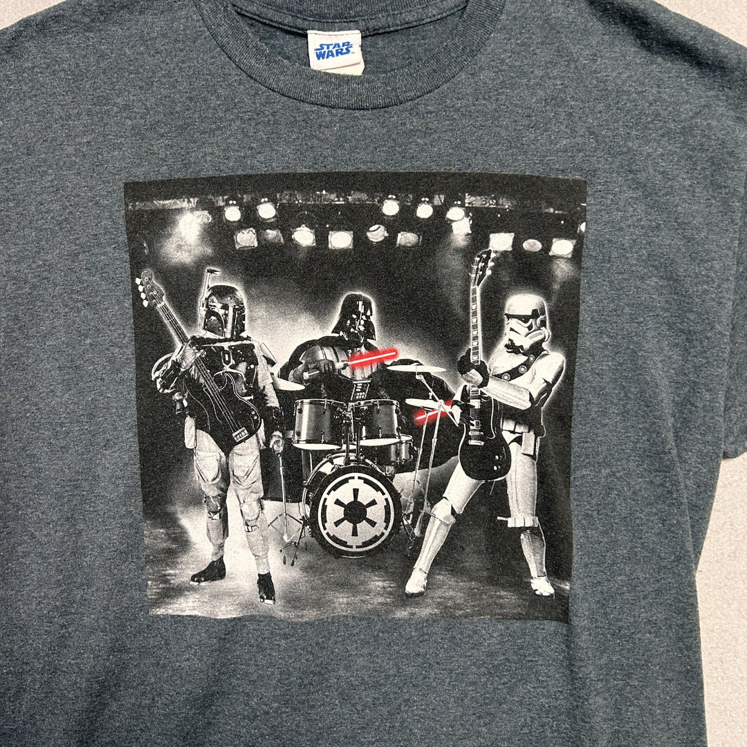 Vintage Star Wars Band T Shirt Size Large