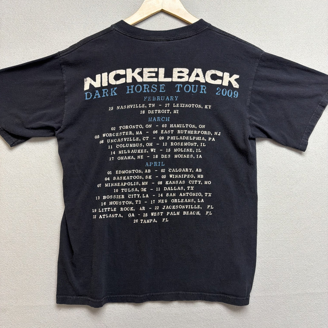 Vintage Y2K Nickelback Tour T Shirt Size Medium