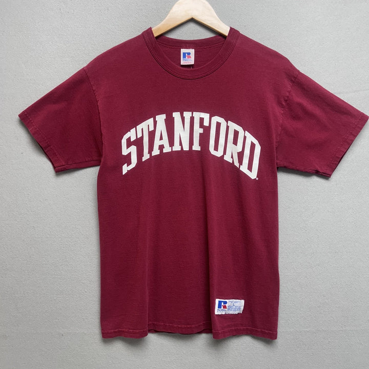 Vintage Russel Athletics Red Stanford University Shirt Youth L (Adult Small)
