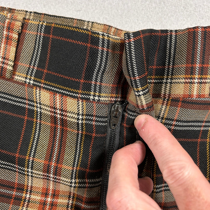 Vintage Haggar imperial Plaid Trouser Pants Size 38