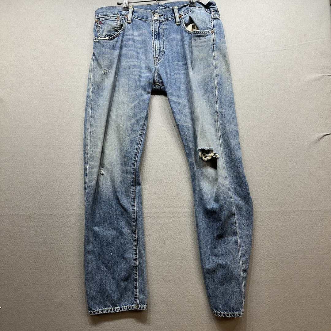 Vintage Y2K Polo Ralph Lauren Hampton Straight Jeans Size 34