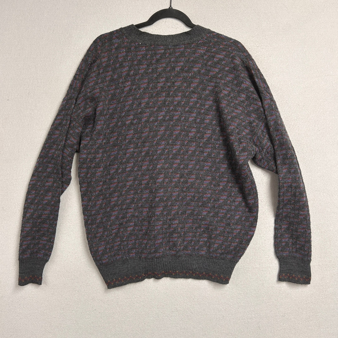 Vintage Domani Uomo Cardigan Sweater Size Large