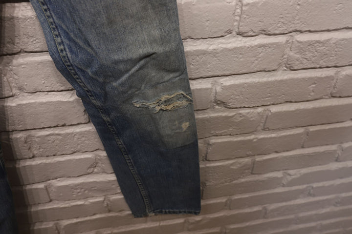 60s tuf nut distressed denim jeans size 26/28