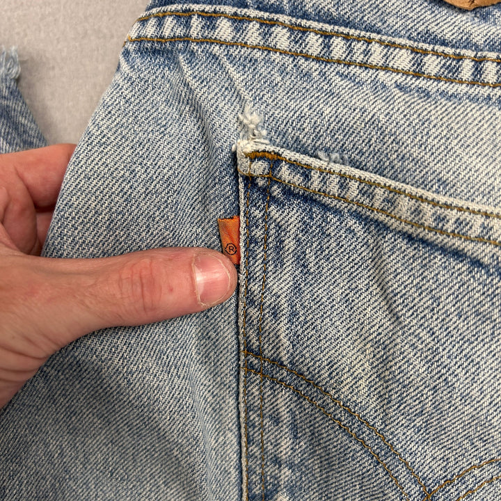 Levi's 505 Orange tab Jeans size 32