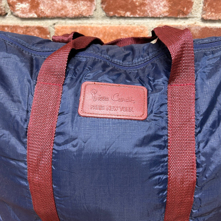 Vintage Pierre Cardin Nylon Tote Bag