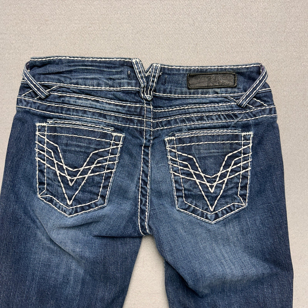 Vigoss Contrast Stitch Bootcut Y2K Style Jeans Size 30x30