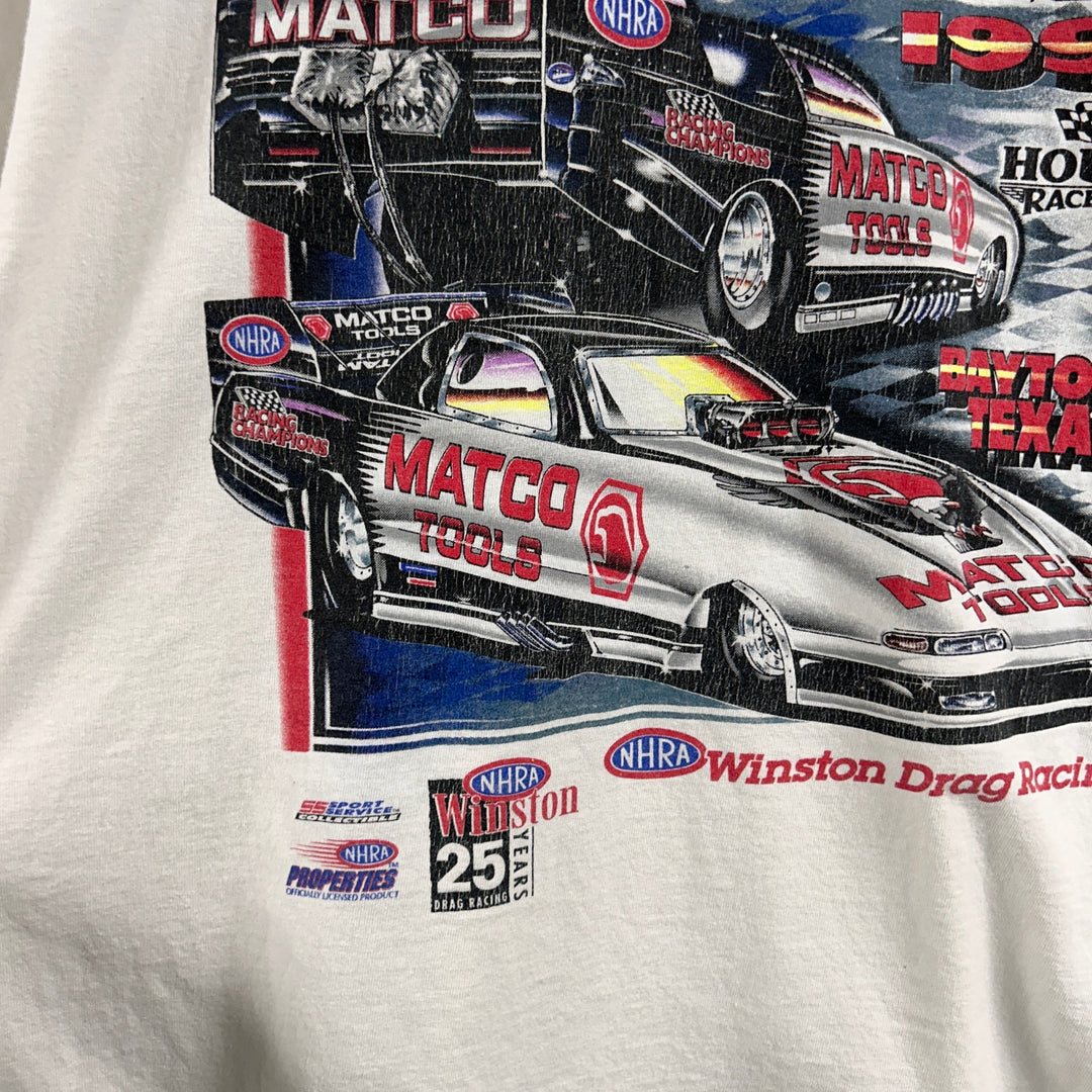 Vintage 1999 Matco Tools 3rd Super Nationals Drag Race Shirt XL