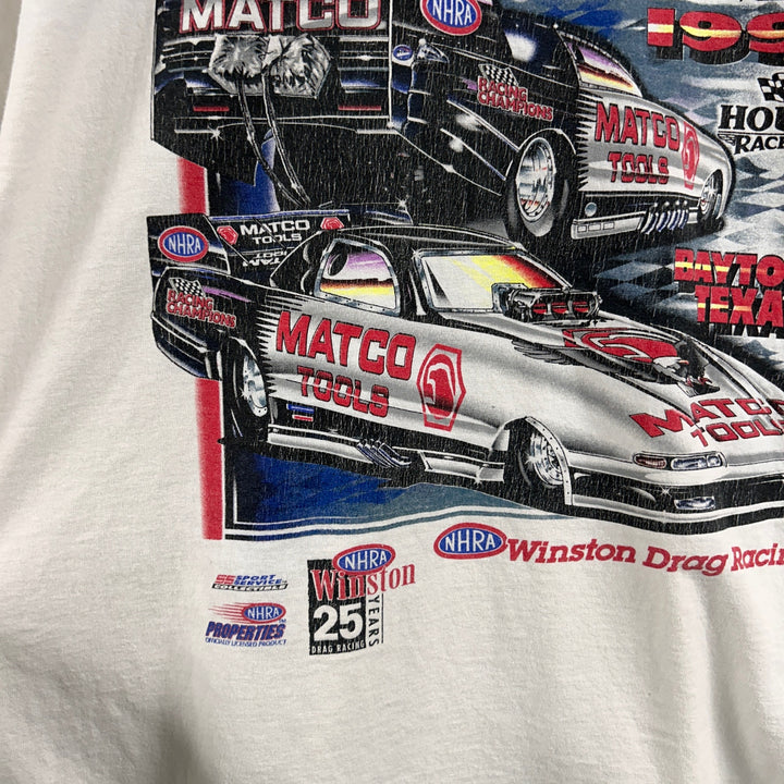 Vintage 1999 Matco Tools 3rd Super Nationals Drag Race Shirt XL