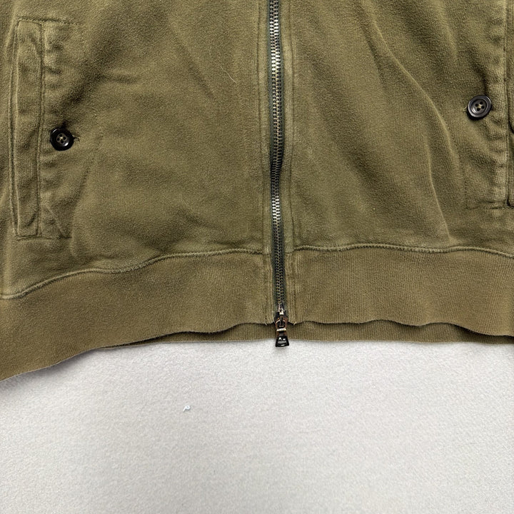 Vintage Polo Ralph Lauren Full Zip Green Jacket Size XL